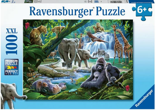 Jungle Animals 100pc