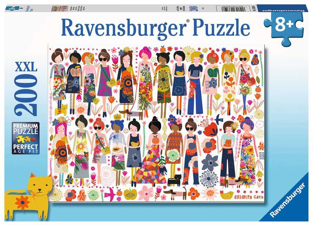 Flowers & Friends 200pc