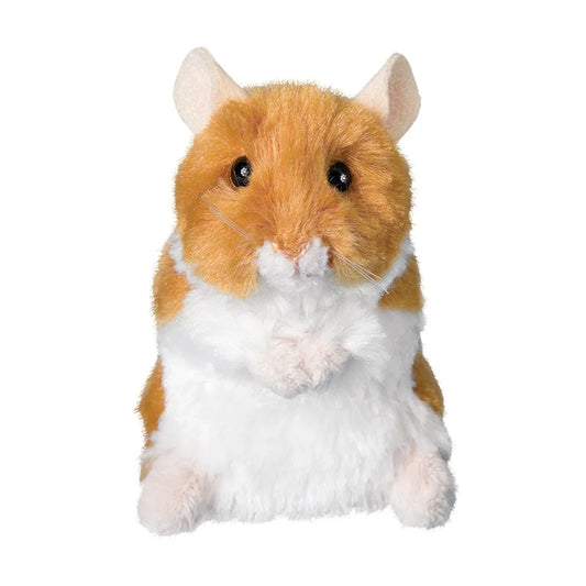 Brushy Hamster (Brown & White)