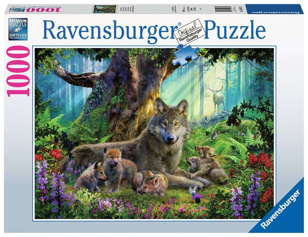 Wolves in the Forest 1000pc