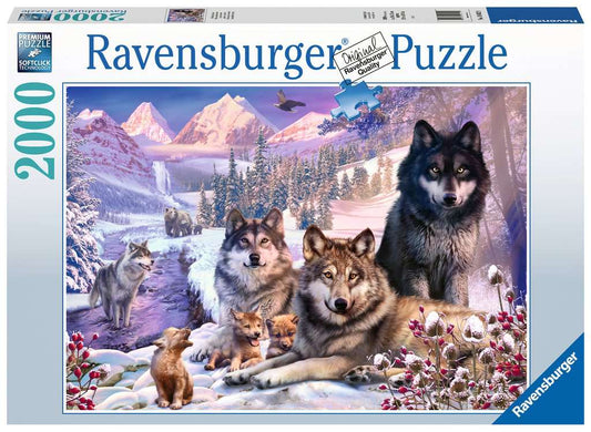 Wolves in the Snow 2000pc