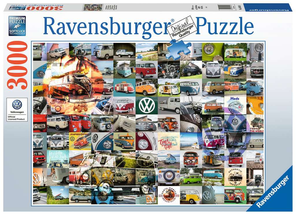 99 VW Campervan Moments 3000pc