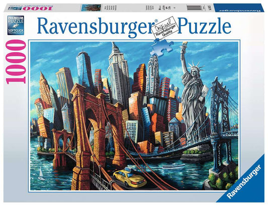 Welcome to New York 1000pc