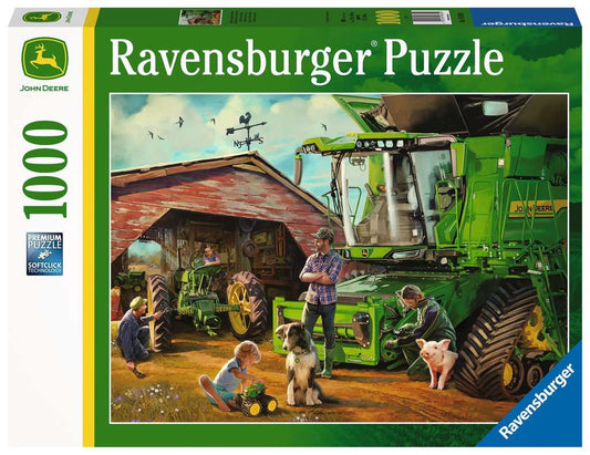 John Deere Then & Now 1000pc