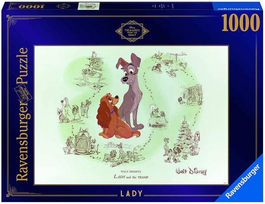 Disney Vault Lady & the Tramp 1000pc