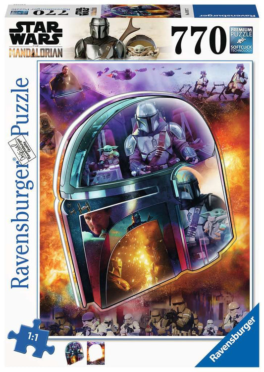 Star Wars Mandalorian Helmet 770pc