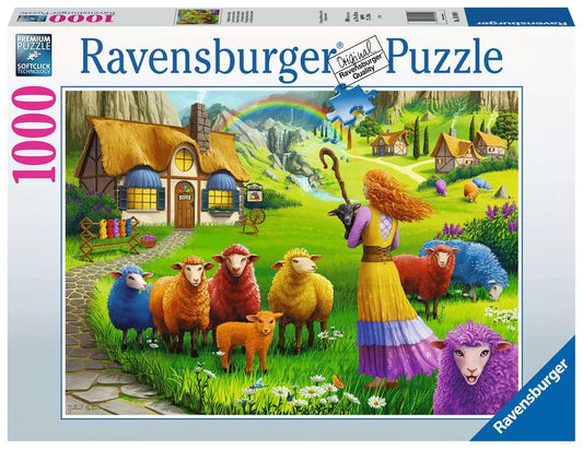 The Happy Sheep Yarn Shop 1000pc