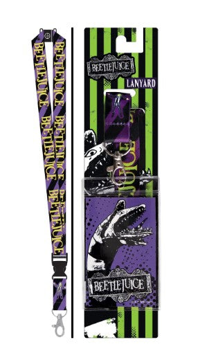 Beetlejuice Lanyard