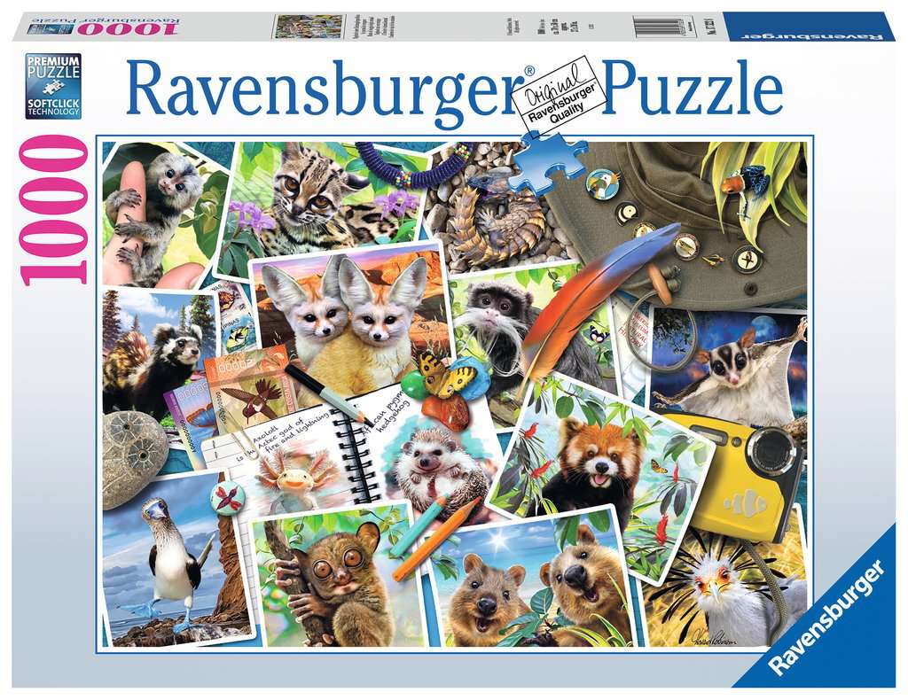 Traveler's Animal Journal 1000pc