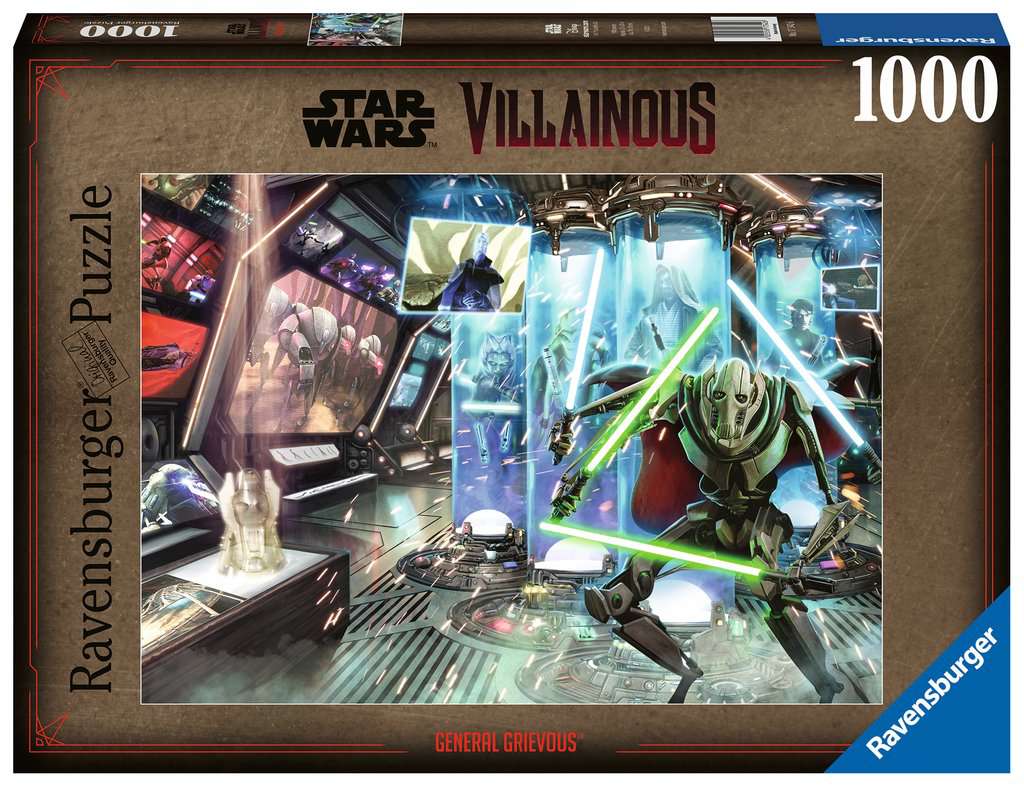 Star Wars Villainous General Grievous 1000pc