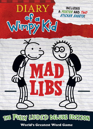 Diary of a Wimpy Kid Mad Libs Book
