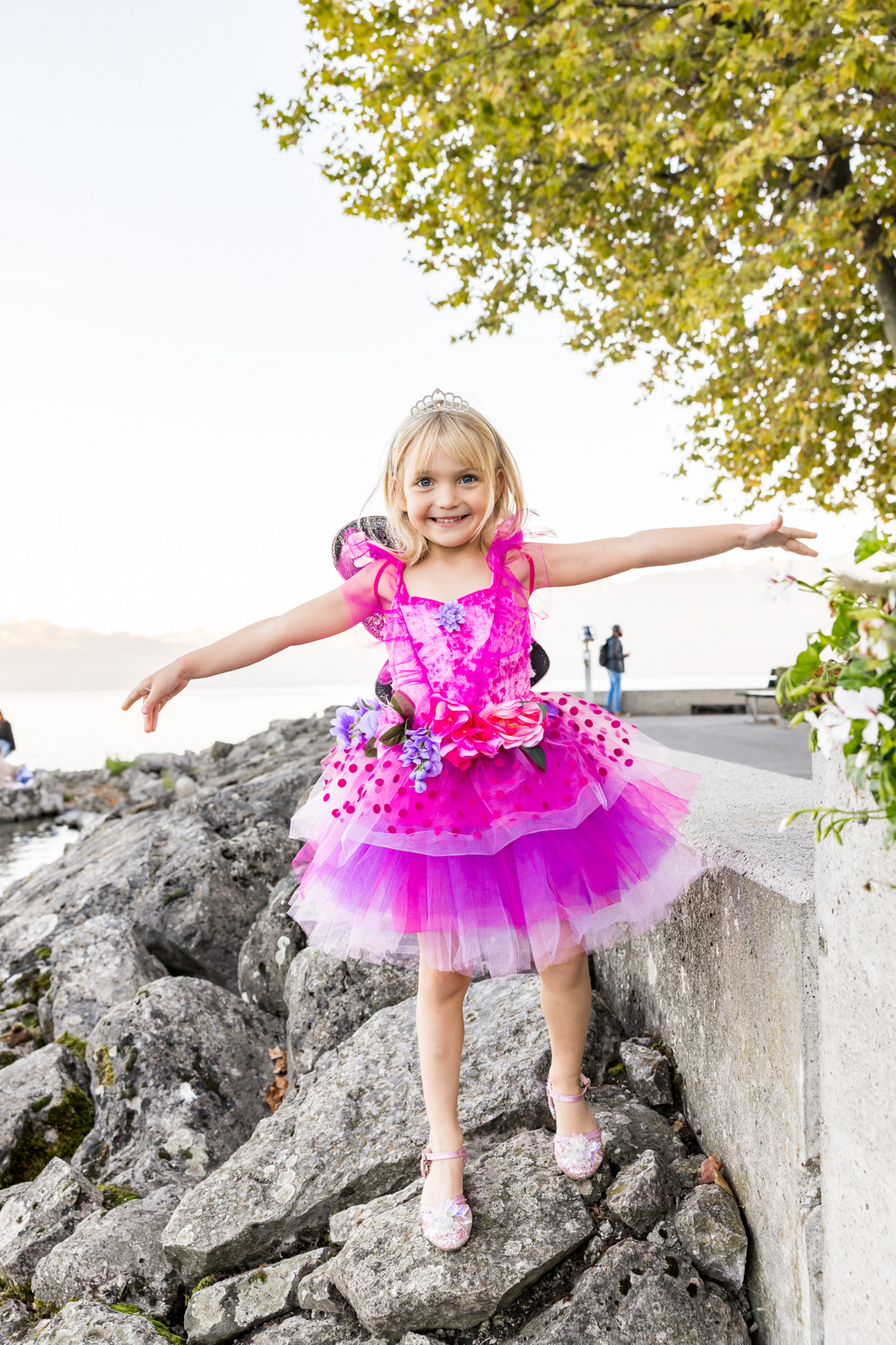 Fairy Blooms Deluxe Dress with Wings Size 3-4