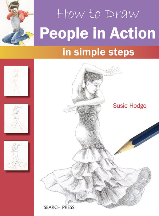How to Draw People in Action in Simple