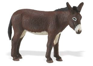Donkey (grey or brown)