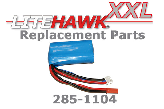 XXL LIPO BATTERY 7.4V 650MAH