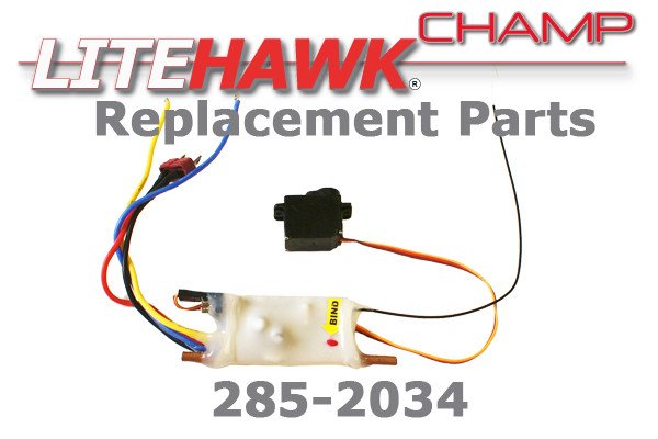 Champ - 2.4 Ghz Rec/ESC Servo Set