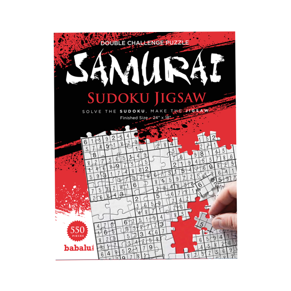 Samurai Sudoku Jigsaw 550pc