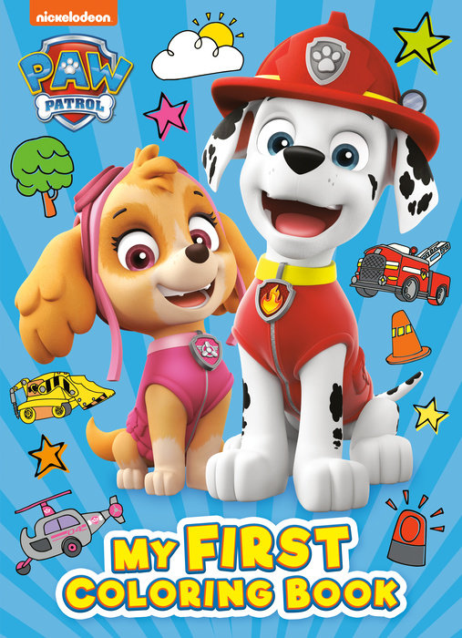 Paw Patrol My First Coloring Book