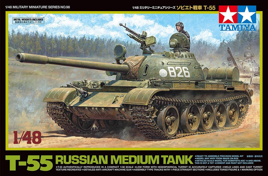 T-55 Russian Medium Tank 1/48