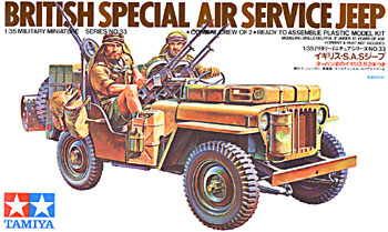 BRITISH SPECIAL AIR SERVICE JEEP 1/35
