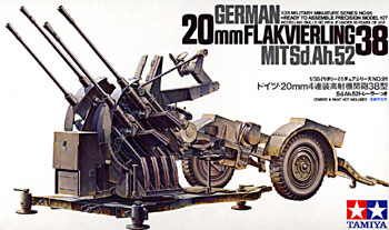 GERMAN 20MM FLAKVIERLING 38 GUN 1/35