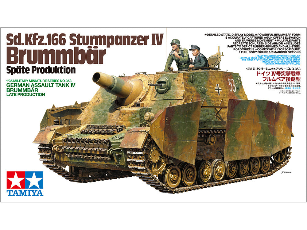 Sd.Kfz.166 Sturmpanzer IV Brummbat 1/35