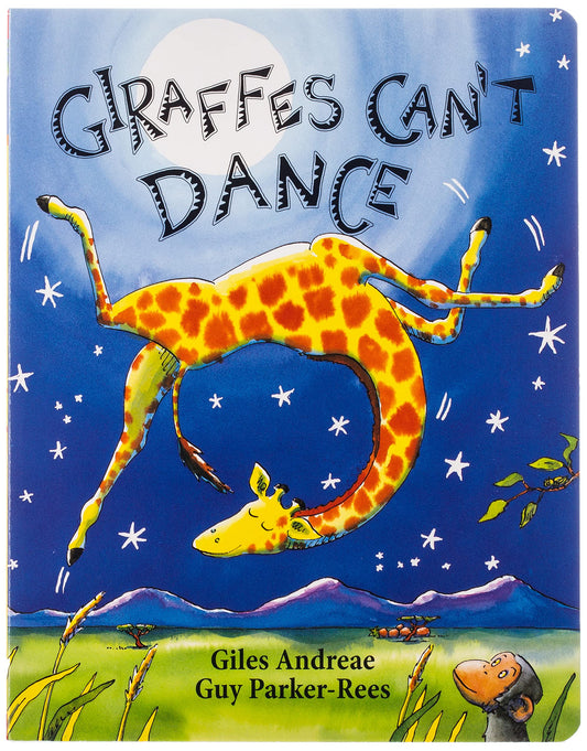 GIRAFFES CAN'T DANCE BOARD BOOK