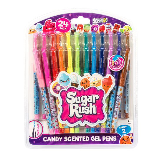 Sugar Rush Scented Gel Pens (24pc)