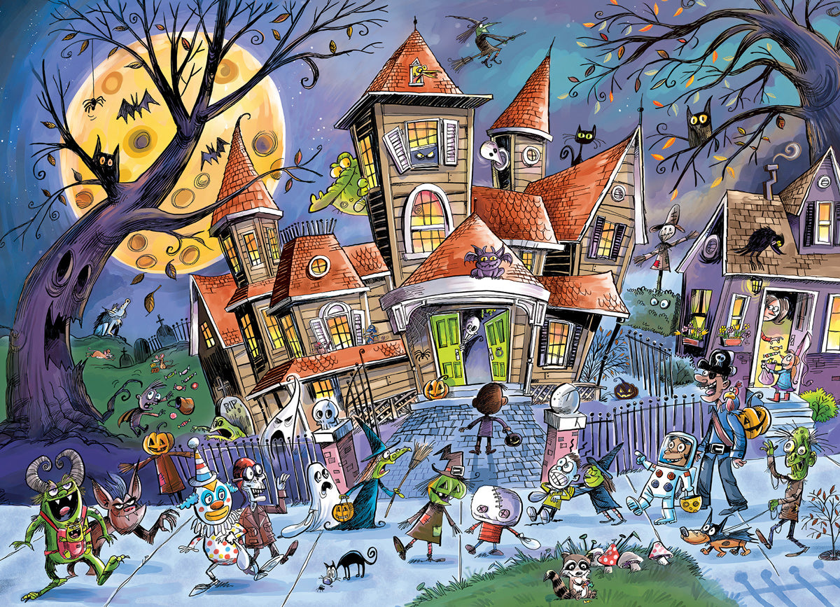 Doodletown: Haunted House 500pc