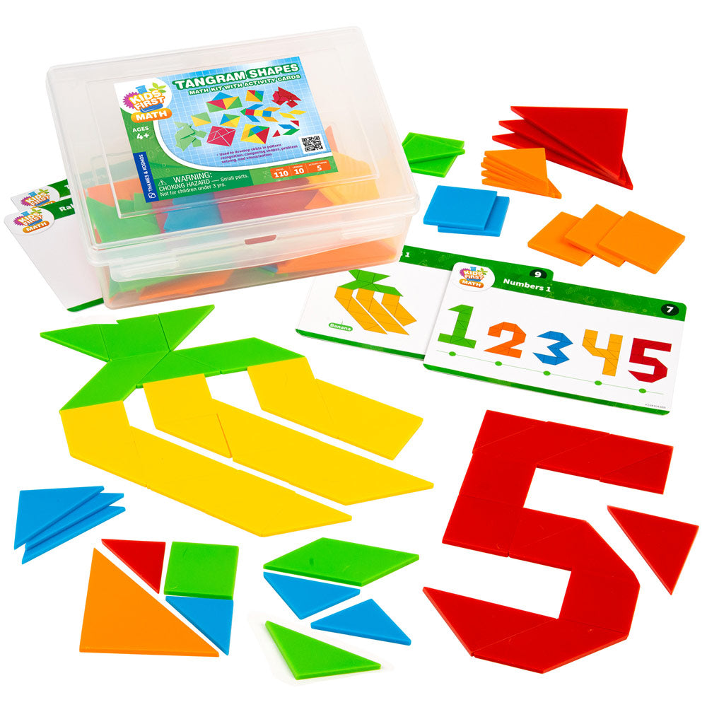 Tanagram Shapes Math Activity Kit w/Card – Hobby and Toy Central