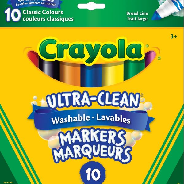 Ultra Clean Washable Markers (10pc)