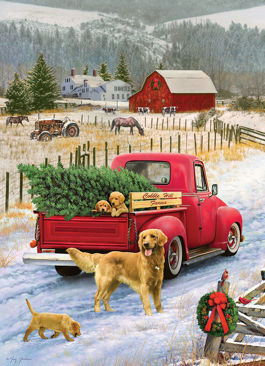 Red Truck Farm tray 35pc