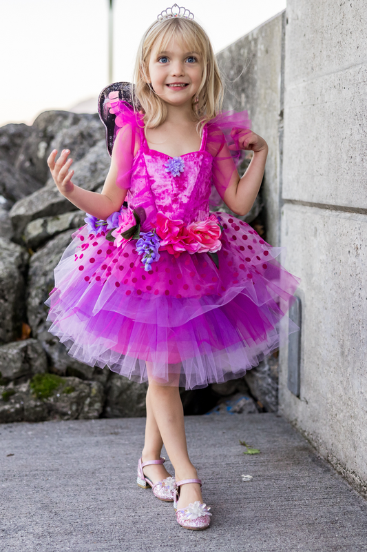 Fairy Blooms Deluxe Dress with Wings Size 5-6