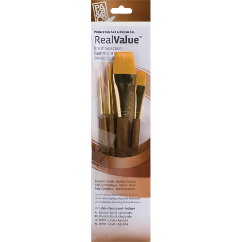 4pc Brush Set Taklon