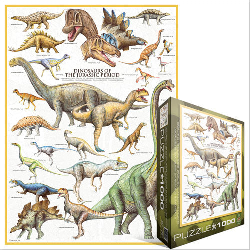 Dinosaurs of the Jurassic Period 1000pc