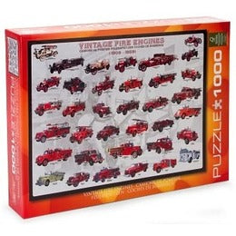 VINTAGE FIRE ENGINES (1909-1959) 1000PC