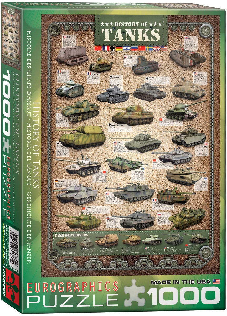 History of Tanks 1000pc