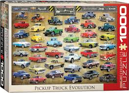 Pick-Up Truck Evolution 1000pc