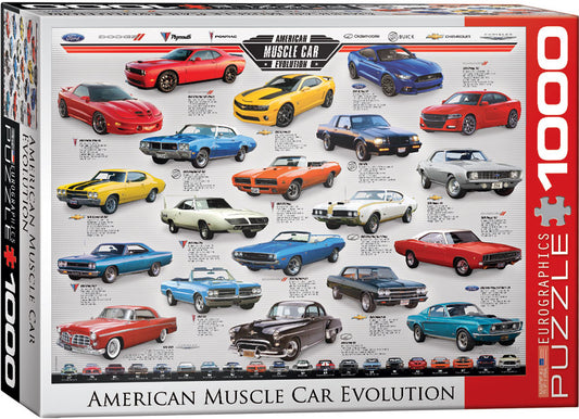 Muscle Car Evolution 1000pc