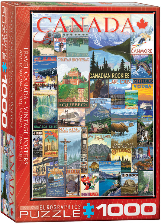 Travel Canada 1000pc