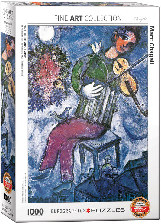 The Blue Violinist Marc Chagall 1000pc