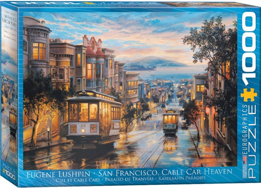 San Francisco Cable Car Haven 1000pc