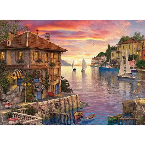 Mediterranean Harbour 1000pc