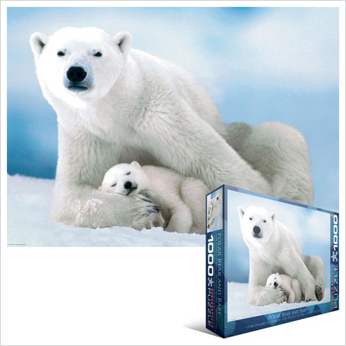 Polar Bear & Baby 1000pc