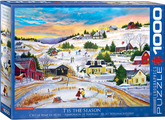 T'is the Season - Bourque 1000pc