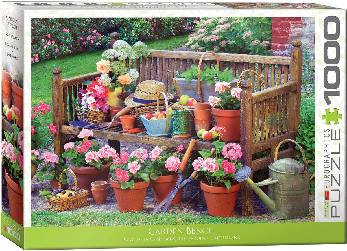 Garden Bench 1000pc