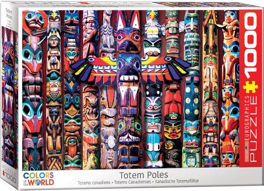 Canadian Totem Poles 1000pc