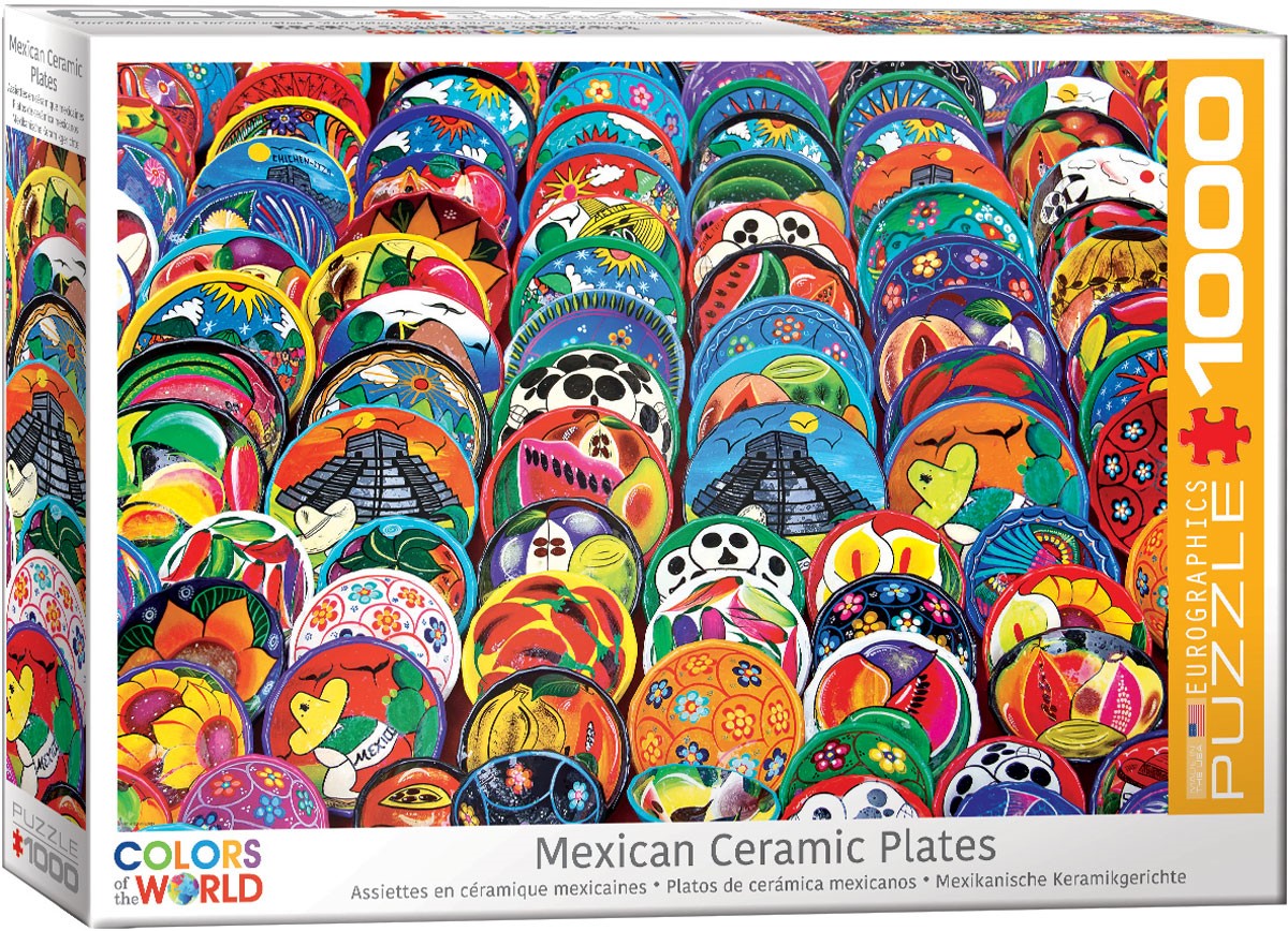 Mexican Ceramic Plates 1000pc