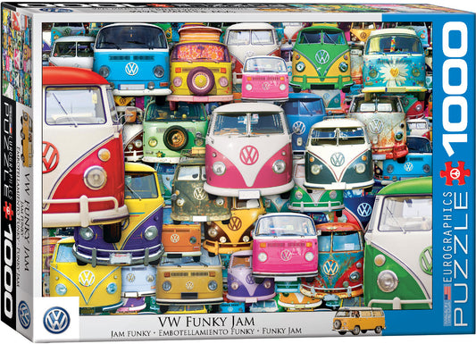 VW Bus Funky Jam 1000pc