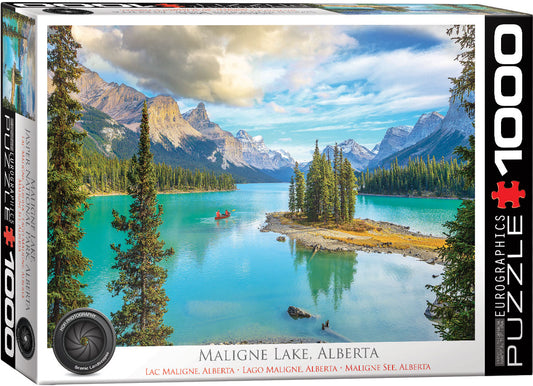 Maligne Lake, Alberta HDR 1000pc